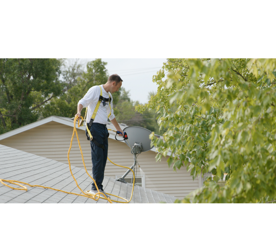 Harnessed, walked and sprayed by hand — no machines